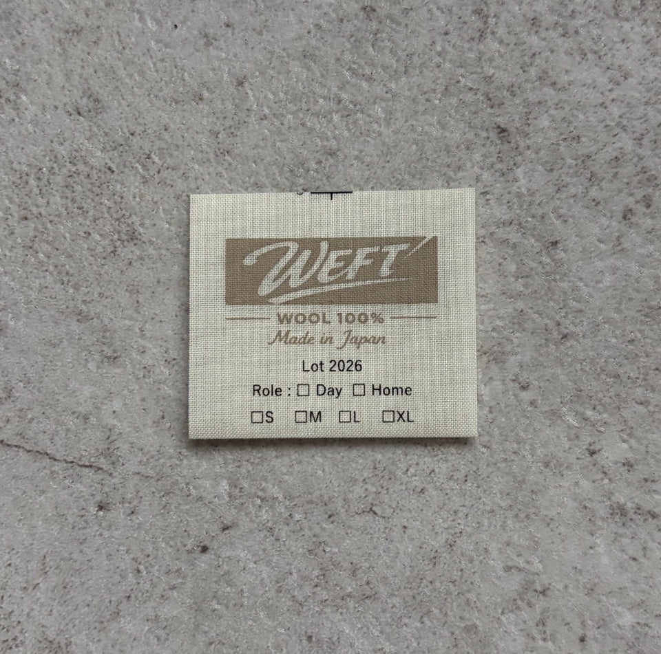 WEFT ネームタグ DAY/HOME