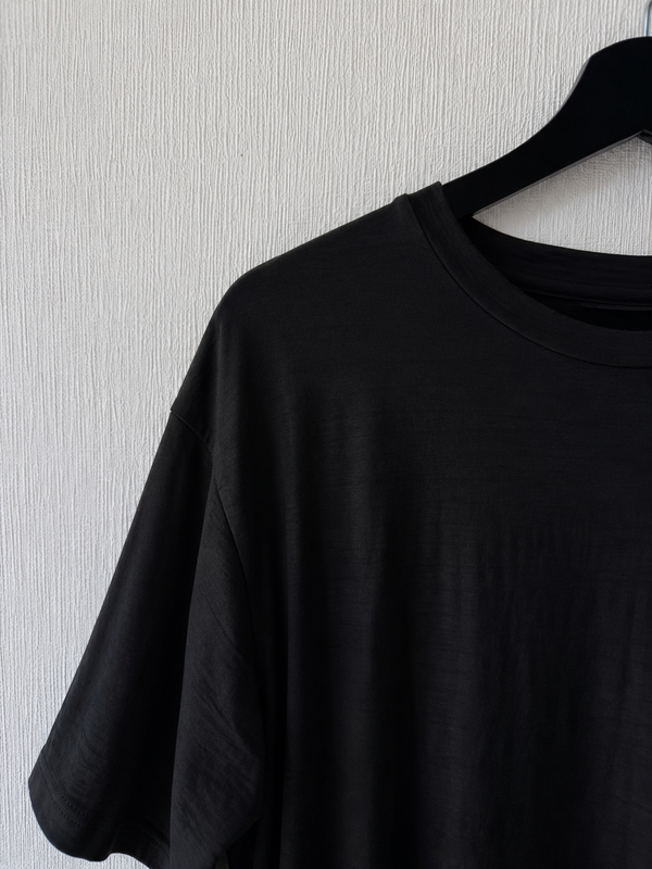 BLACK Tシャツ テスト後 接写