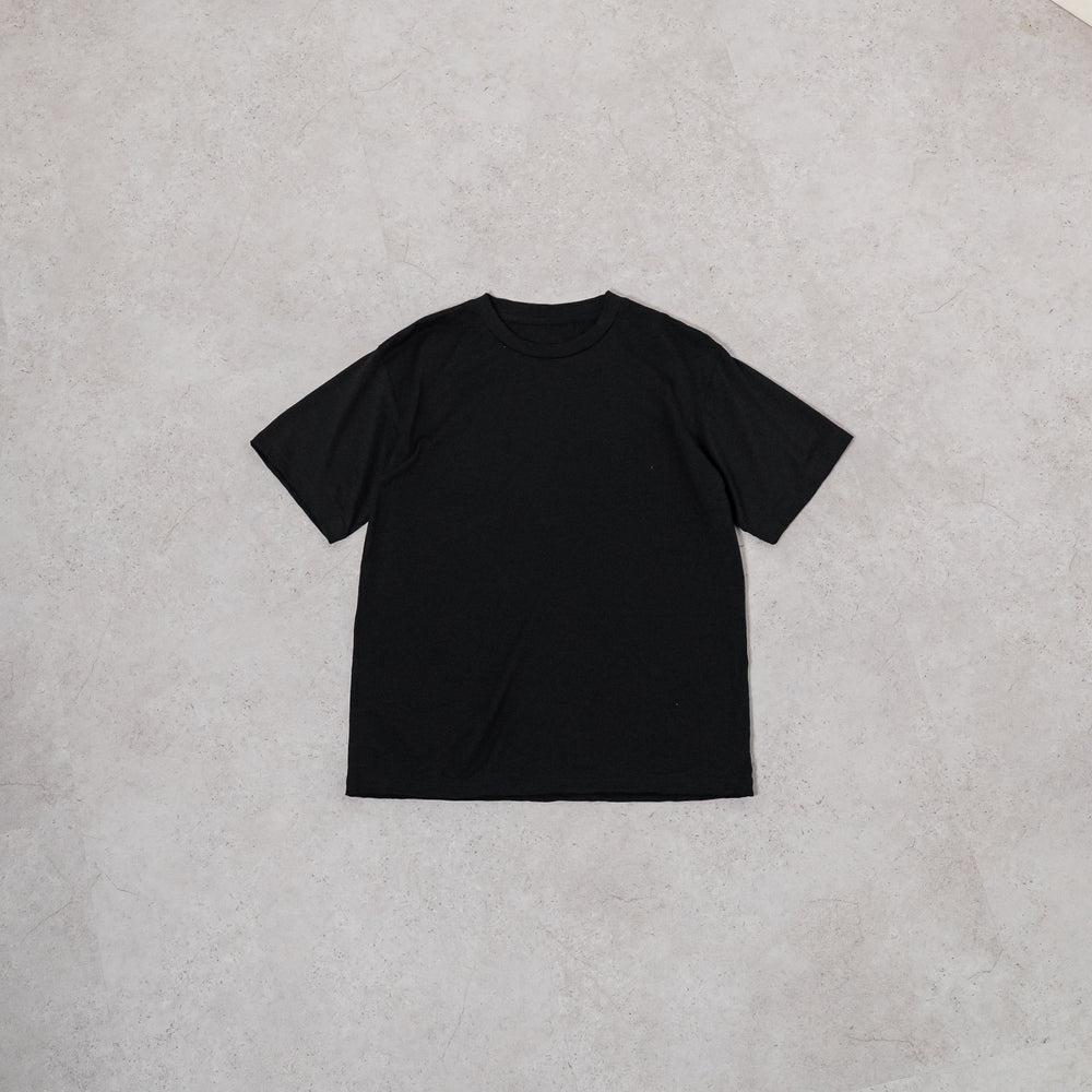 WEFT Lot 20s BLACK 平置き
